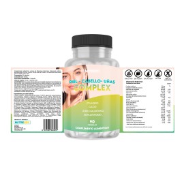 Piel, cabello, uñas complex 2