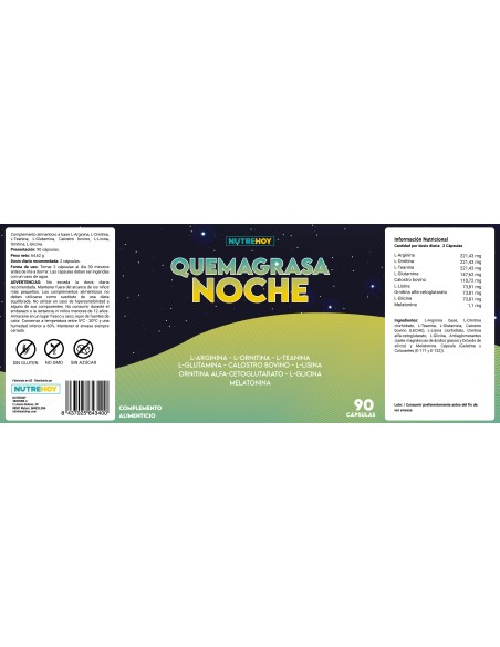 Quemagrasa Noche