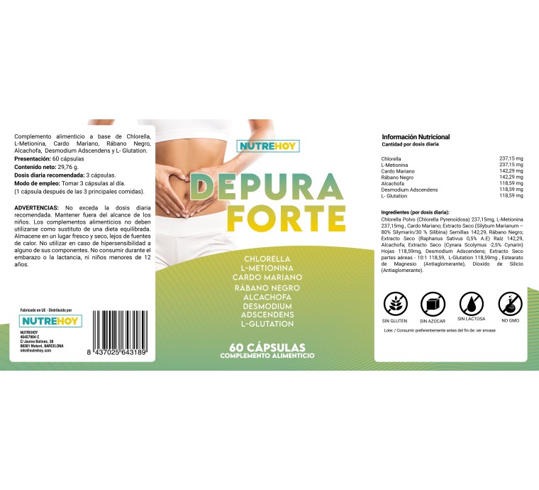 Depura Forte Nutrehoy