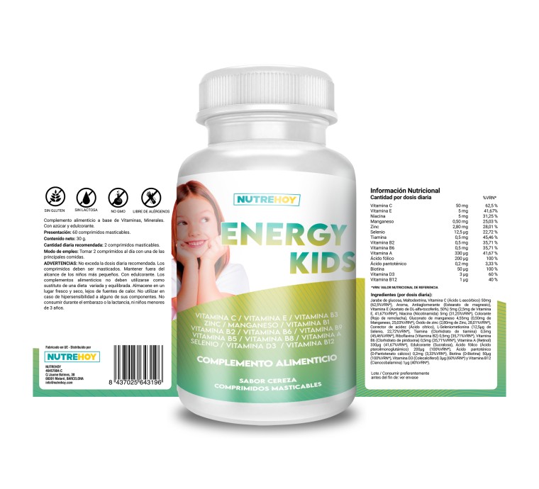 Energy Kids Nutrehoy