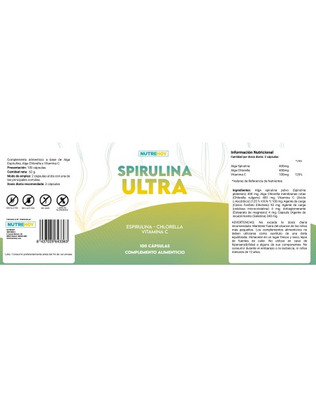 Spirulina Ultra Nutrehoy