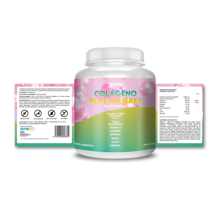 Colágeno Plus Mujeres Nutrehoy