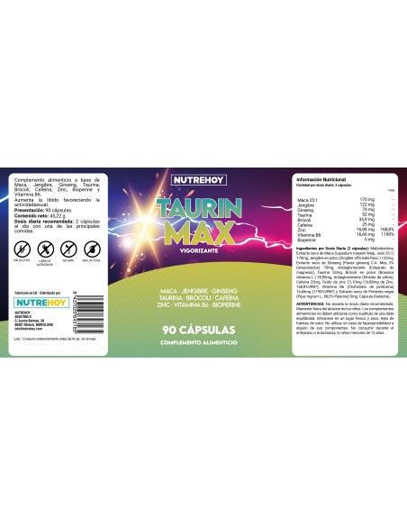 Taurin Max Nutrehoy