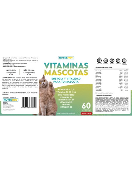 Vitaminas Mascotas
