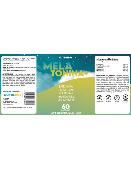 Melatonina Nutrehoy